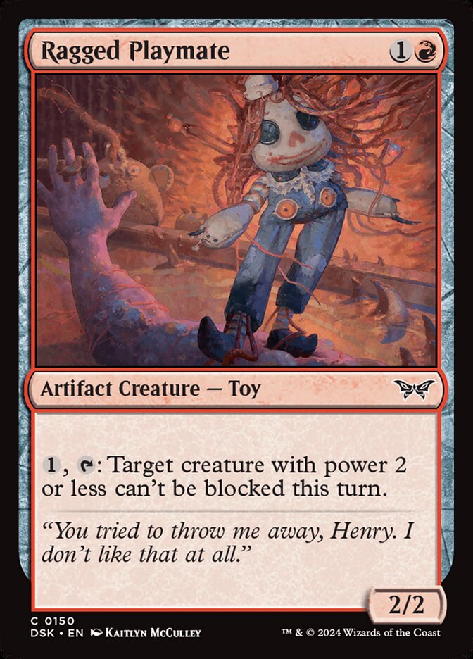 Ragged Playmate Foil