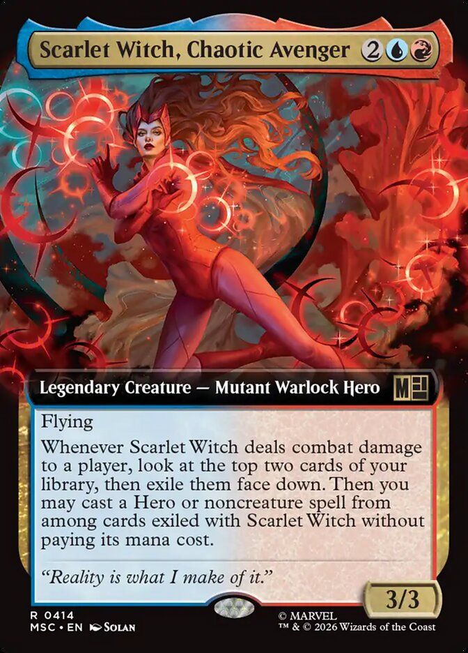 Scarlet Witch, Chaotic Avenger Extended Art