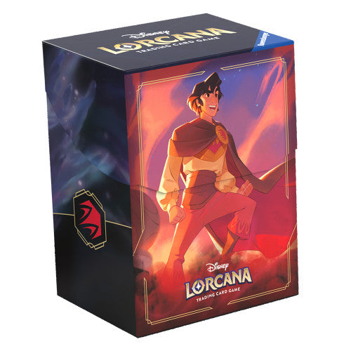 Deck Box Lorcana: Shimmering Skies - Aladdin