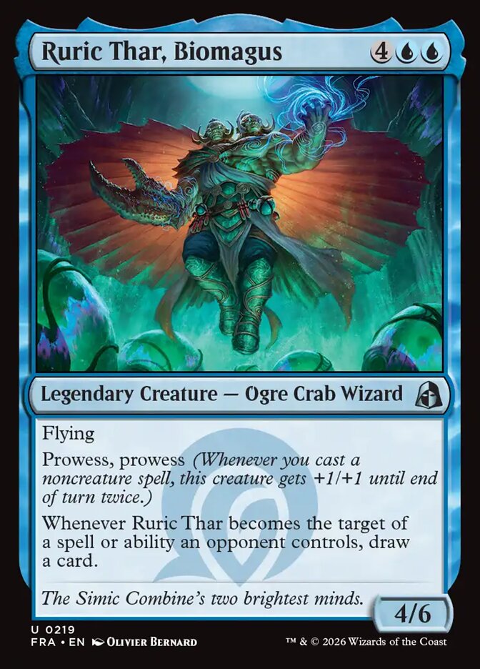 Ruric Thar, Biomagus Foil