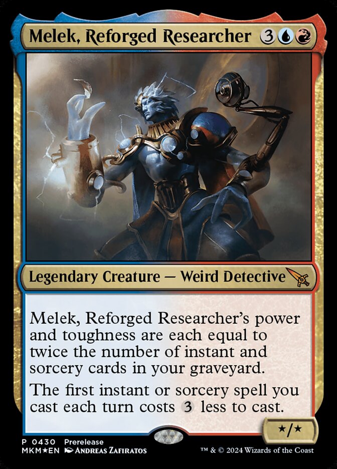 Melek, Reforged Researcher Promo Foil