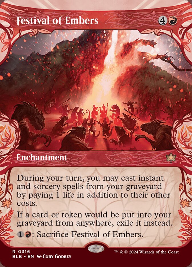 Festival of Embers Showcase Foil