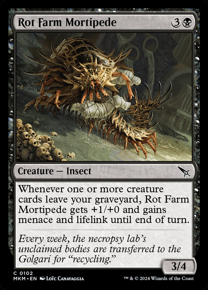 Rot Farm Mortipede Foil