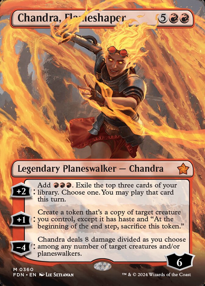 Chandra, Flameshaper Borderless