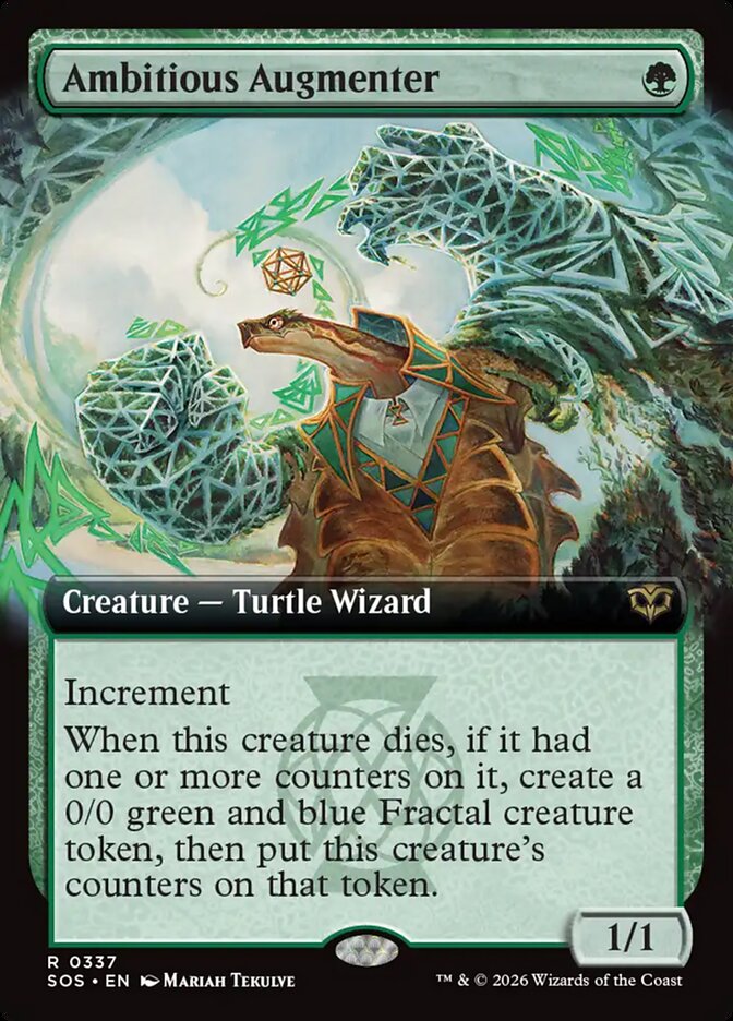 Ambitious Augmenter Extended Art Foil