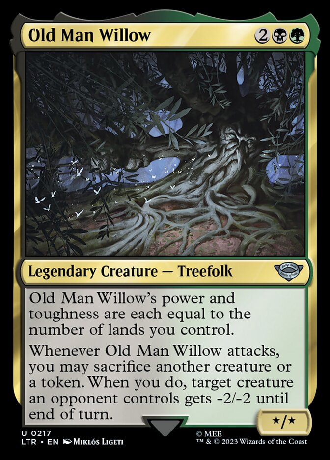 Old Man Willow Foil