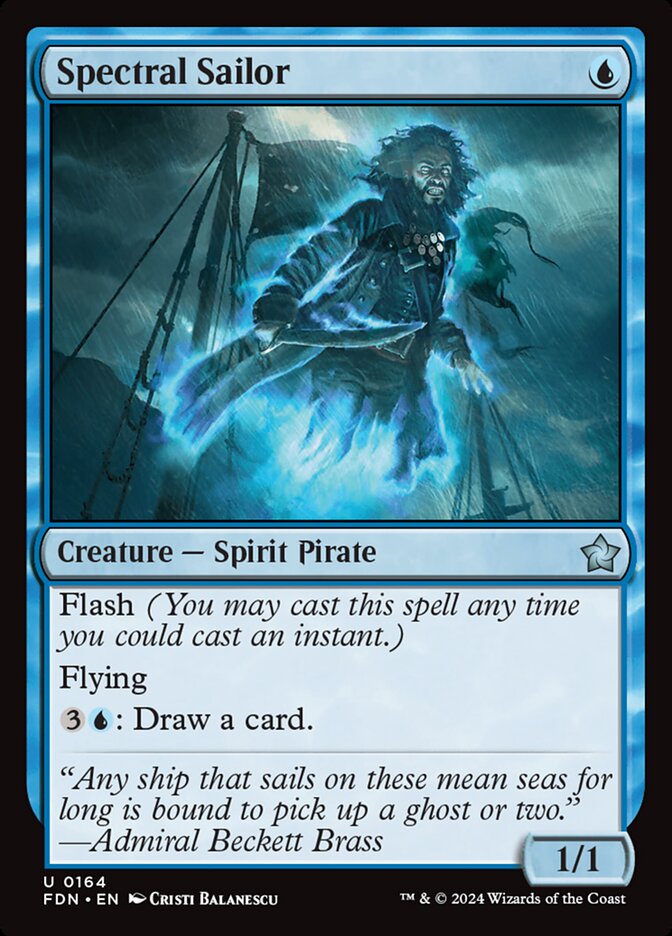 Spectral Sailor Foil