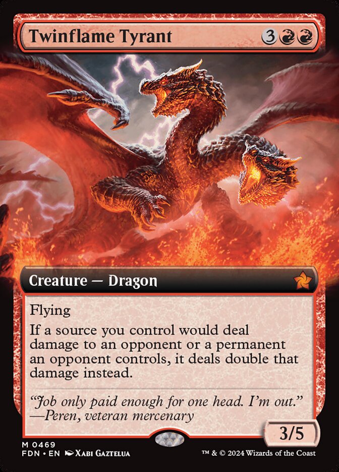 Twinflame Tyrant Extended Art