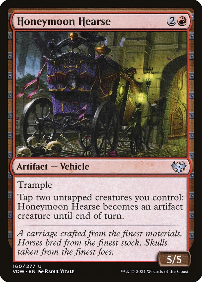 Honeymoon Hearse Foil