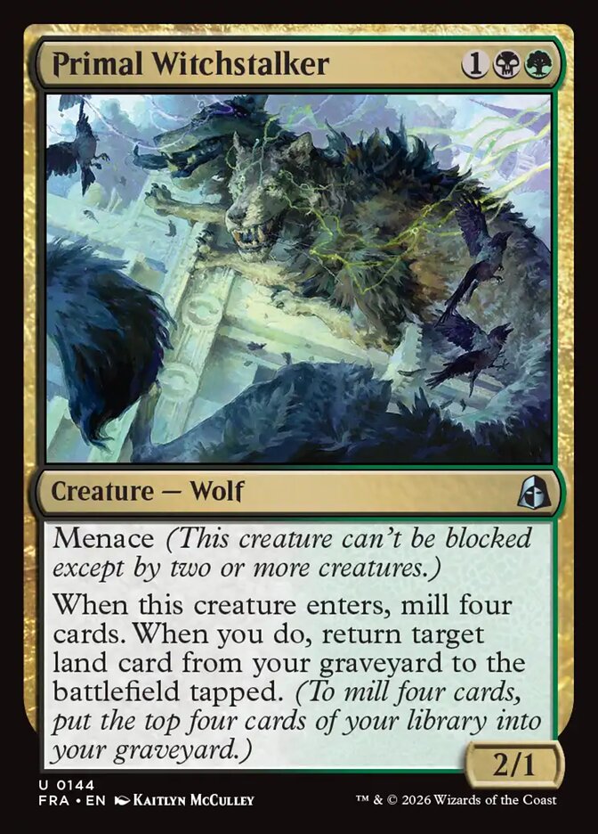 Primal Witchstalker Foil