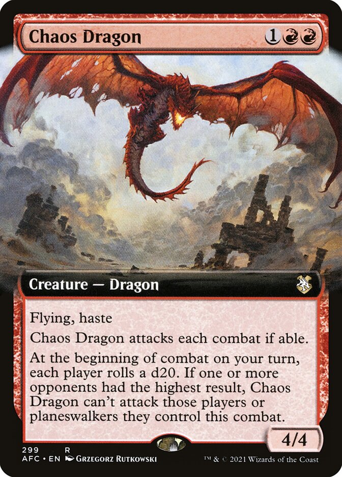 Chaos Dragon Extended Art
