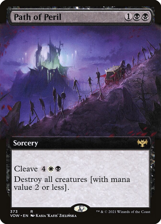 Path of Peril Extended Art Foil