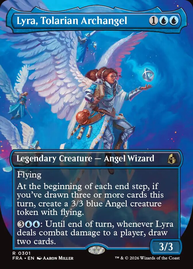 Lyra, Tolarian Archangel Borderless Echoed