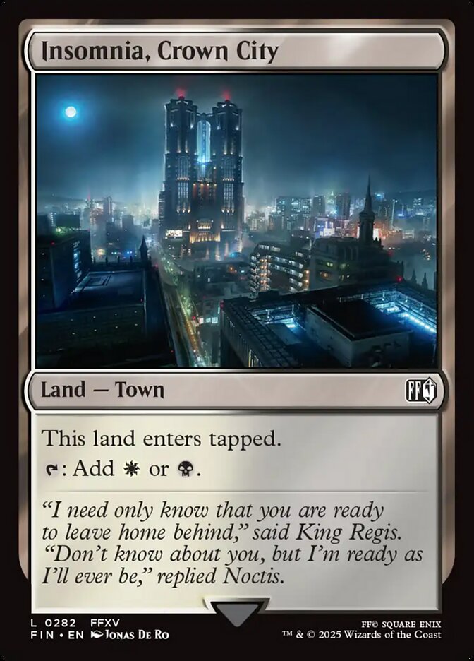 Insomnia, Crown City Foil