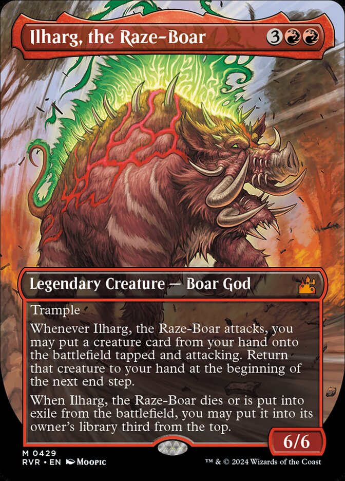 Ilharg, the Raze-Boar Borderless Anime