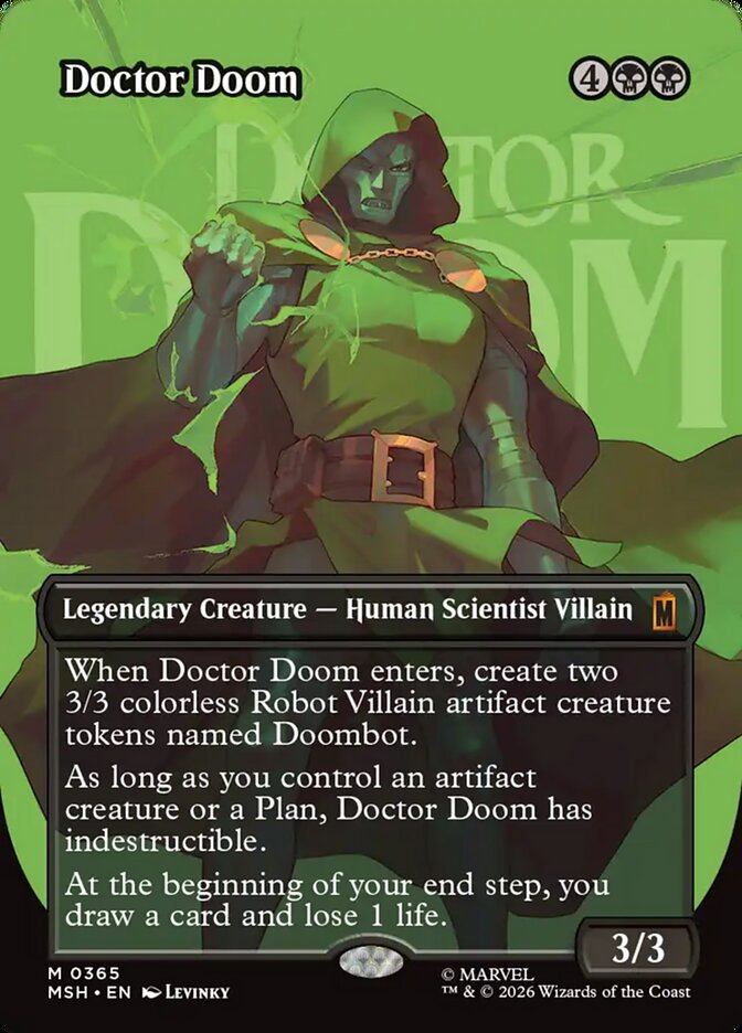 Doctor Doom Borderless Logo