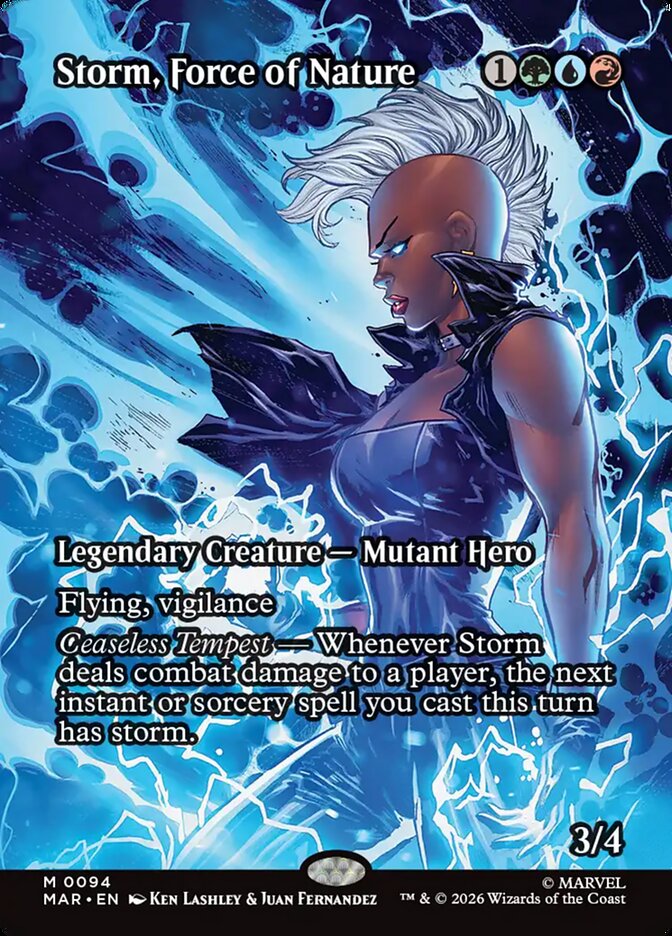 Storm, Force of Nature Borderless