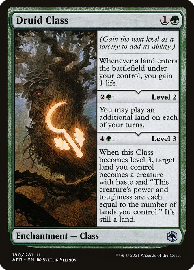 Druid Class Foil