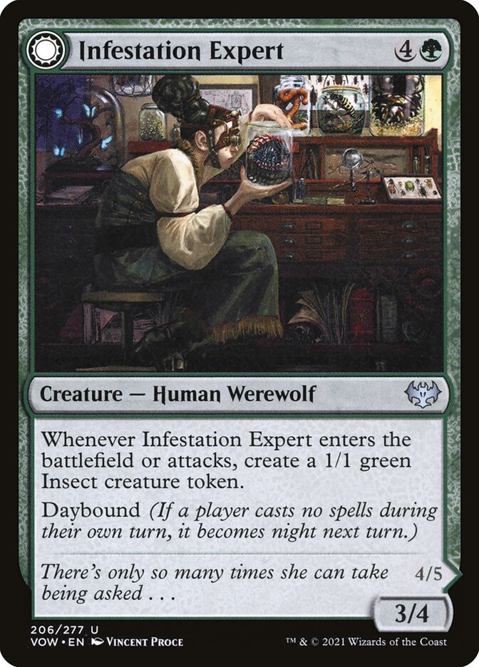 Infestation Expert // Infested Werewolf Foil