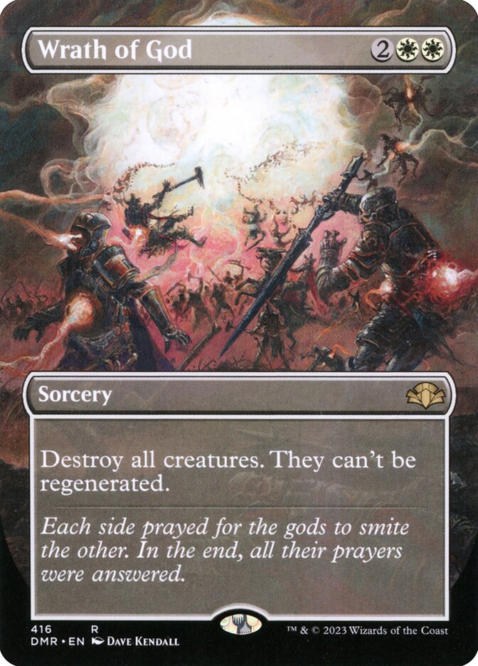 Wrath of God Borderless