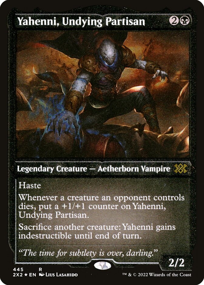 Yahenni, Undying Partisan Etched Foil