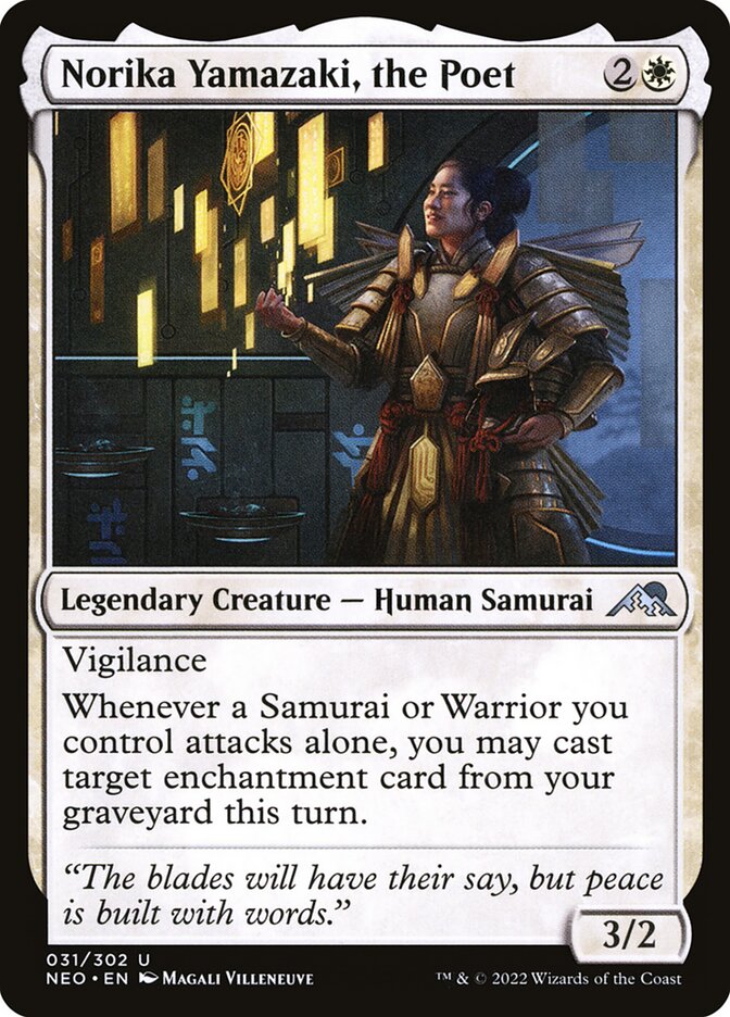 Norika Yamazaki, the Poet Foil