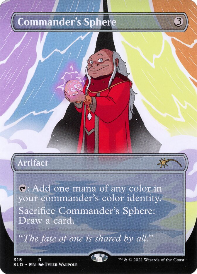 Commander's Sphere Secret Lair Foil