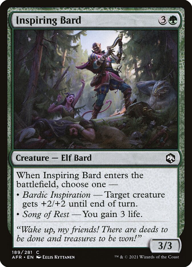 Inspiring Bard Foil