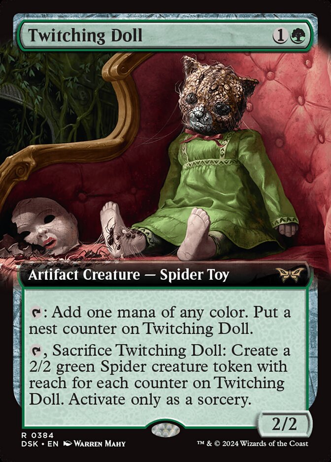 Twitching Doll Extended art