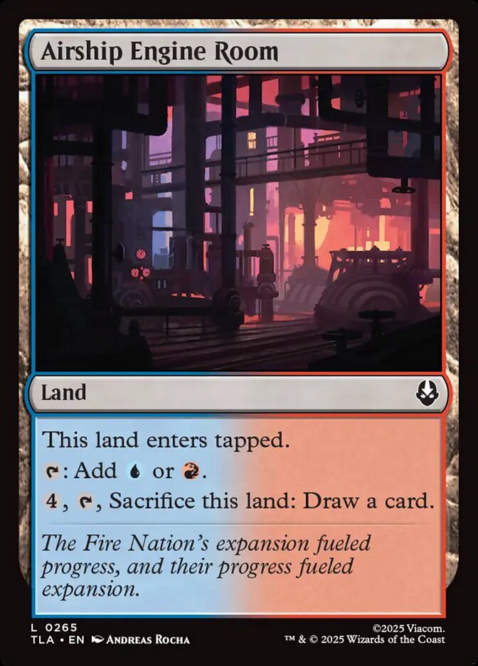 Airship Engine Room Foil