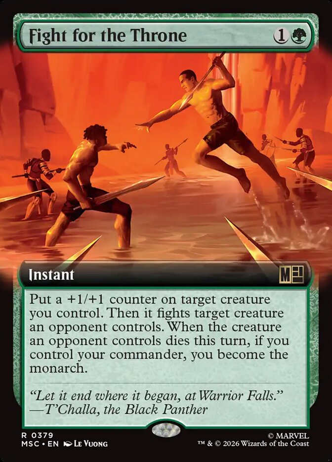 Fight for the Throne Extended Art