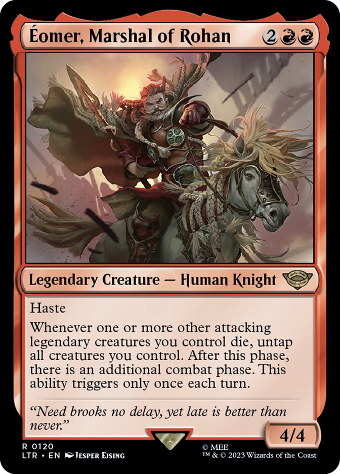 Éomer, Marshal of Rohan Foil