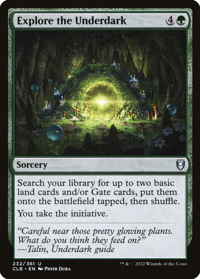 Explore the Underdark Foil