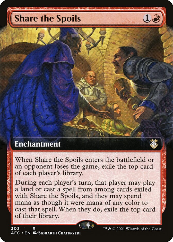 Share the Spoils Extended Art