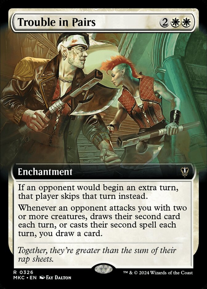 Trouble in Pairs Extended Art