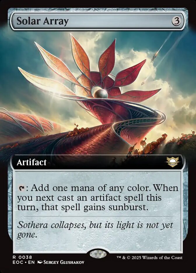 Solar Array Extended Art