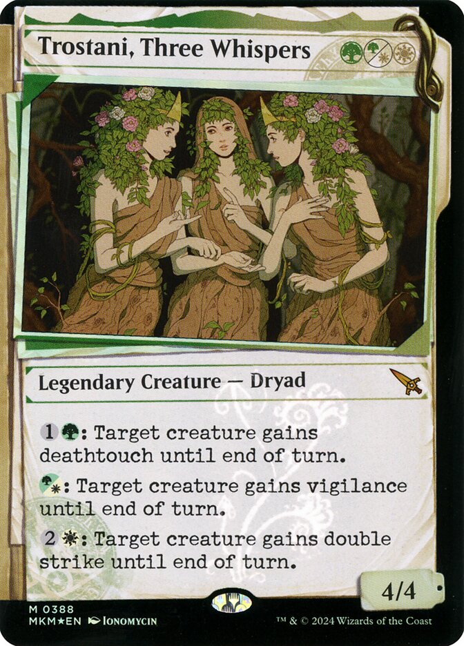 Trostani, Three Whispers Showcase Ink Foil