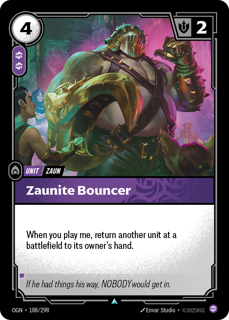 Zaunite Bouncer Foil