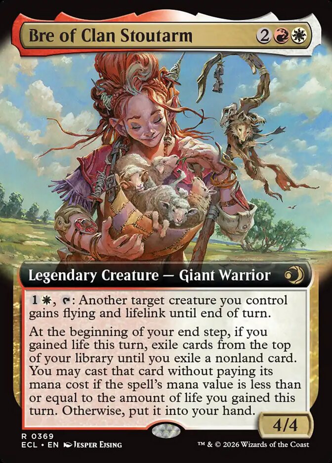 Bre of Clan Stoutarm Extended Art