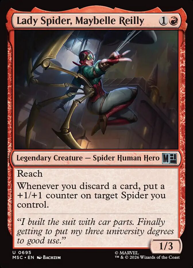 Lady Spider, Maybelle Reilly Foil
