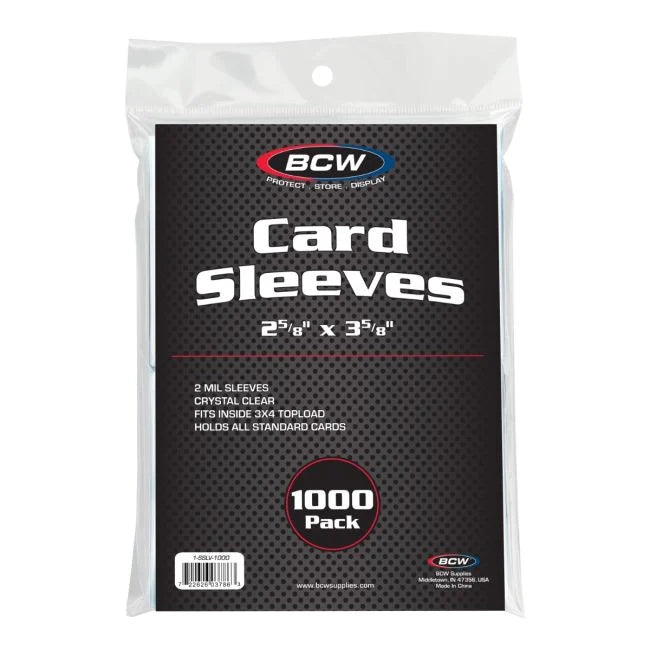 BCW Penny Sleeves x1000