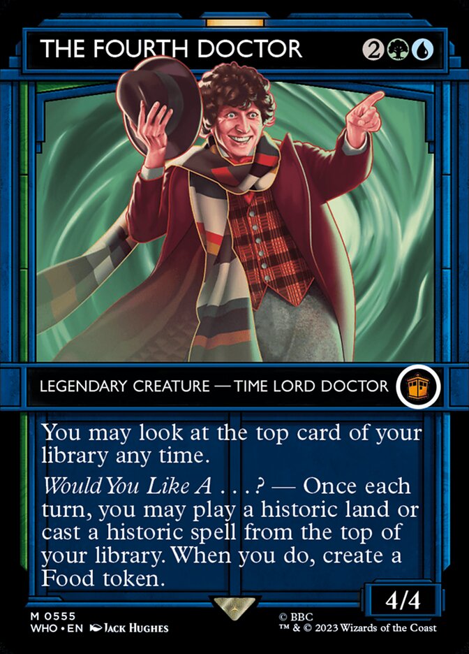 The Fourth Doctor Showcase Foil