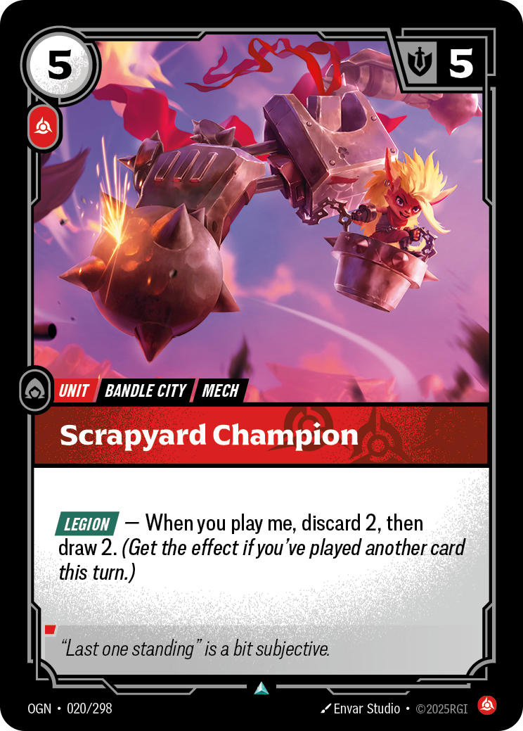 Scrapyard Champion Foil
