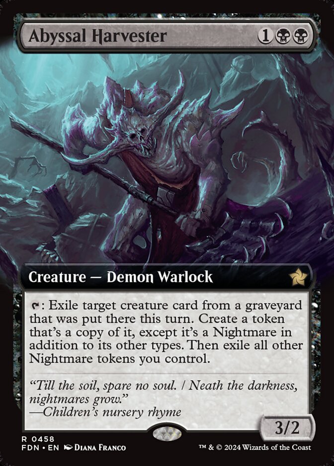 Abyssal Harvester Extended Art