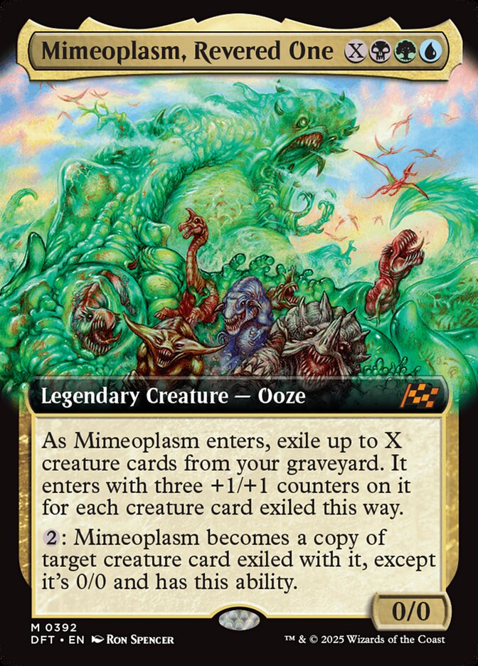 Mimeoplasm, Revered One Extended Art