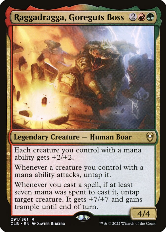 Raggadragga, Goreguts Boss Foil