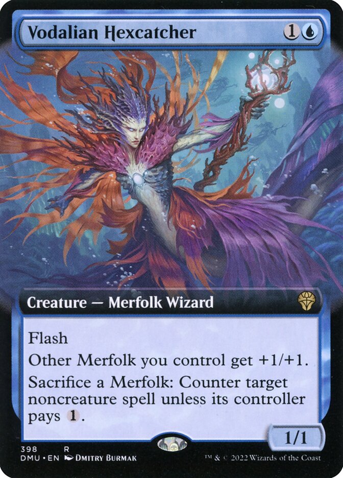 Vodalian Hexcatcher Extended Art Foil