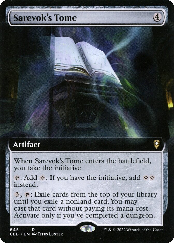 Sarevok's Tome Extended Art