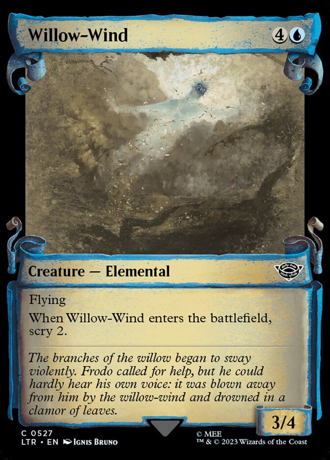 Willow-Wind Showcase Silver Foil