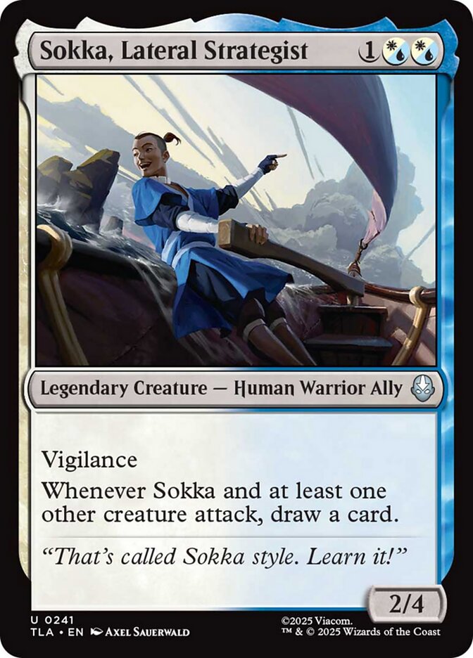 Sokka, Lateral Strategist Foil